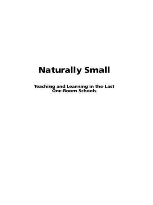 cover image of Naturally Small